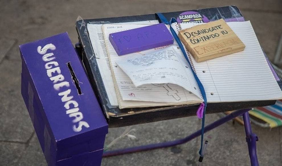 Así fue la acampada feminista que desafió al patriarcado en Madrid $!Así fue la acampada feminista que desafió al patriarcado en Madrid
