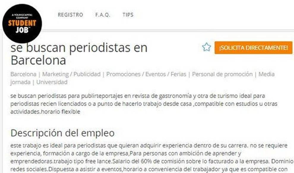 Estaba buscando trabajo y usaron mi número para intentar quedar conmigo $!Estaba buscando trabajo y usaron mi número para intentar quedar conmigo