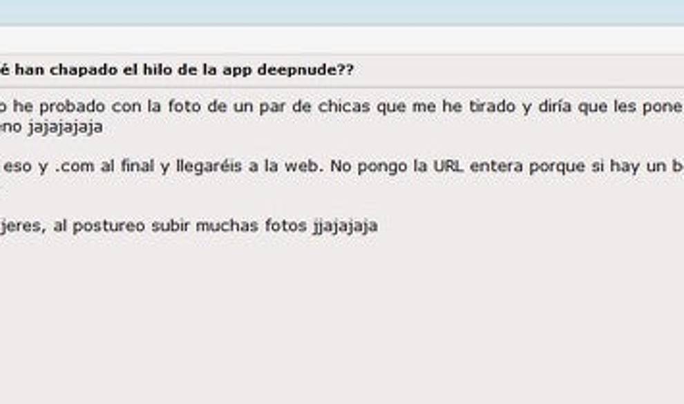 La indignante aplicación que crea desnudos para fantasear con famosas $!La indignante aplicación que crea desnudos para fantasear con famosas