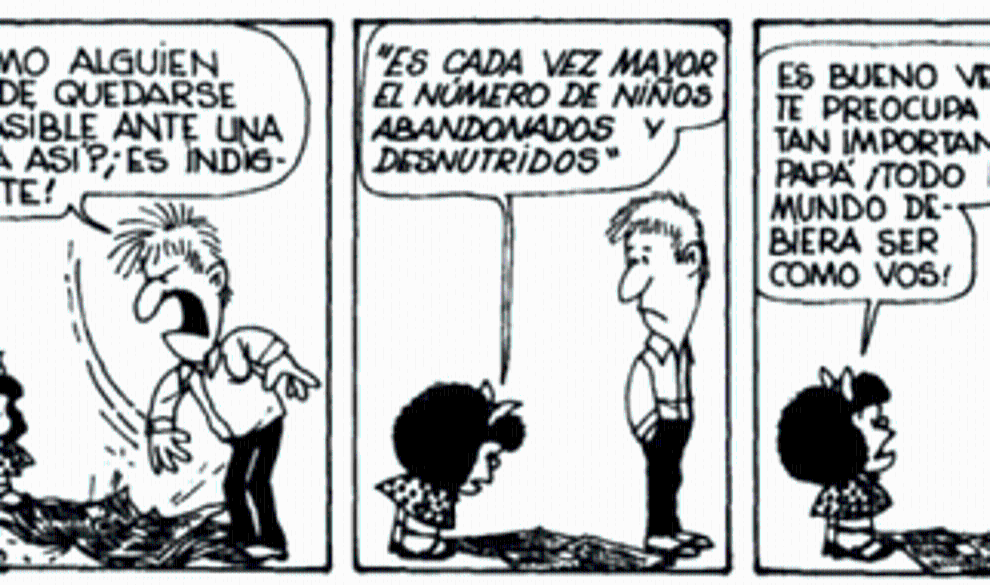 Viñetas de Mafalda que podrían haberse dibujado hoy $!Viñetas de Mafalda que podrían haberse dibujado hoy