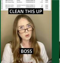 ¿Te imaginas trabajar 4 horas al día y ganar 2 millones de dólares? Esa es la vida de Miss Excel, la profe de TikTok