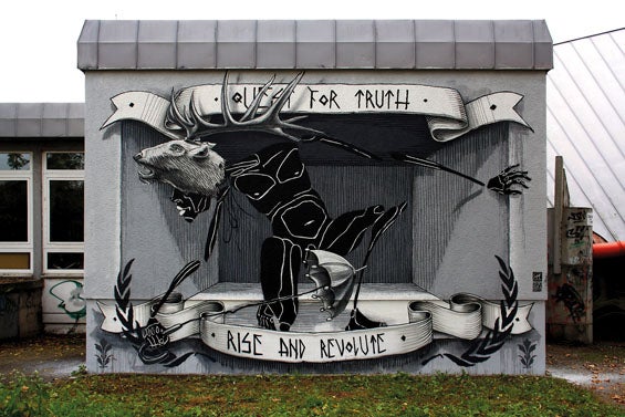 Street Art: Misterio y Surrealismo, La Fragilidad De Lo Salvaje $!Street Art: Misterio y Surrealismo, La Fragilidad De Lo Salvaje