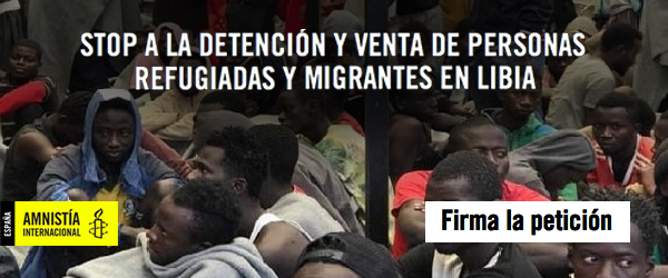 Tú también puedes detener la venta de refugiados y migrantes en Libia $!Tú también puedes detener la venta de refugiados y migrantes en Libia