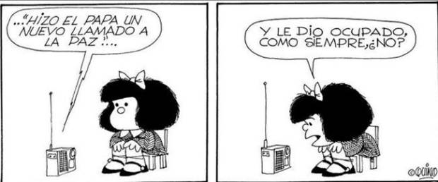 Viñetas de Mafalda que podrían haberse dibujado hoy $!Viñetas de Mafalda que podrían haberse dibujado hoy