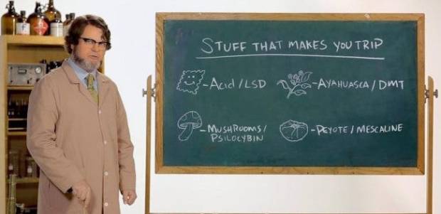 El delirante documental en el que los famosos te enseñan a viajar con LSD $!El delirante documental en el que los famosos te enseñan a viajar con LSD
