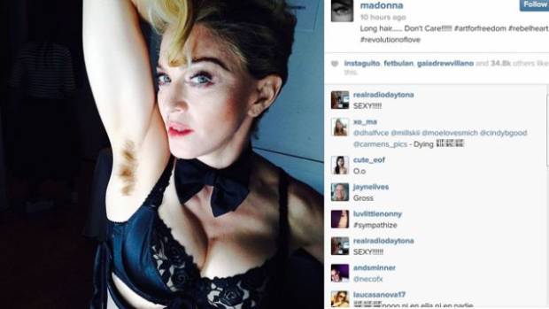 La hija de Madonna enseña sus axilas sin depilar e Instagram la llama 'guarra' $!La hija de Madonna enseña sus axilas sin depilar e Instagram la llama 'guarra'