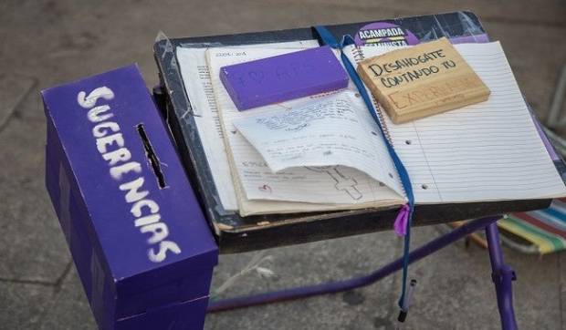 Así fue la acampada feminista que desafió al patriarcado en Madrid $!Así fue la acampada feminista que desafió al patriarcado en Madrid