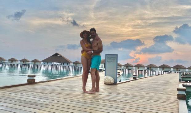 Esta pareja vive una Luna de miel eterna en las Maldivas por culpa del coronavirus $!Esta pareja vive una Luna de miel eterna en las Maldivas por culpa del coronavirus