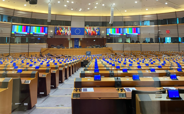 $!Sala del Parlamento Europeo