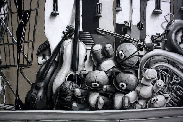 Street Art: Misterio y Surrealismo, La Fragilidad De Lo Salvaje $!Street Art: Misterio y Surrealismo, La Fragilidad De Lo Salvaje
