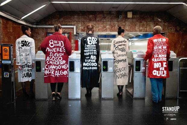 $!El programa Stand Up de L’Oréal Paris te enseña a reaccionar si presencias o sufres una situación de acoso callejero