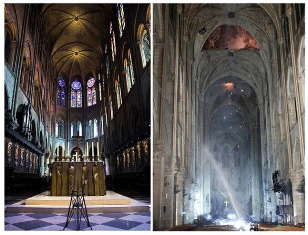 Qué sabemos de las causas y las pérdidas artísticas del incendio de Notre Dame de París $!Qué sabemos de las causas y las pérdidas artísticas del incendio de Notre Dame de París