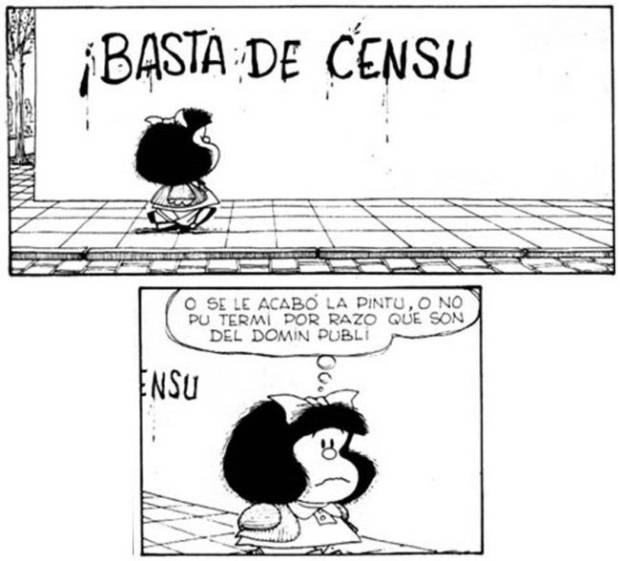 Viñetas de Mafalda que podrían haberse dibujado hoy $!Viñetas de Mafalda que podrían haberse dibujado hoy