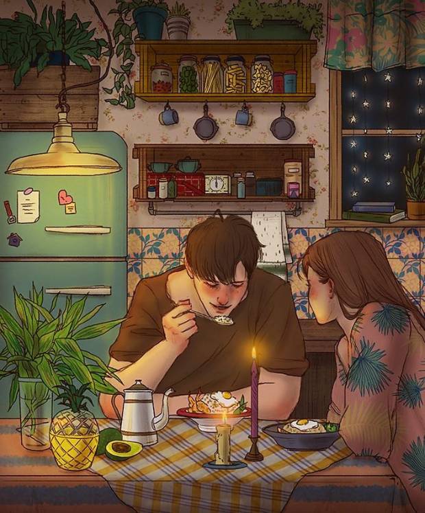 Estas ilustraciones transmiten la magia del amor tan intensamente que casi se puede sentir $!Estas ilustraciones transmiten la magia del amor tan intensamente que casi se puede sentir