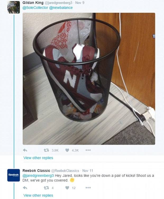 Por Qué Reebok Está Regalando Deportivas A Los Que Se Deshacen De Sus New Balance $!Por Qué Reebok Está Regalando Deportivas A Los Que Se Deshacen De Sus New Balance