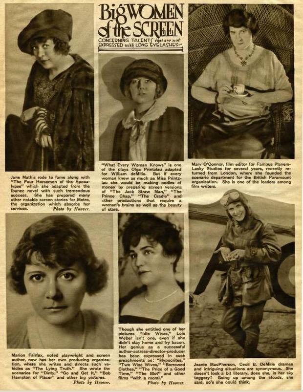 La historia poco contada de cómo las mujeres construyeron Hollywood $!La historia poco contada de cómo las mujeres construyeron Hollywood