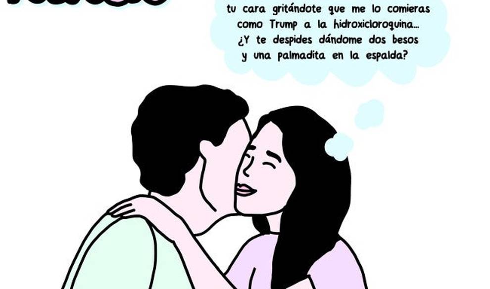 Intenté varias poses del coronasutra pero acabé recurriendo al clásico estriptis $!Intenté varias poses del coronasutra pero acabé recurriendo al clásico estriptis