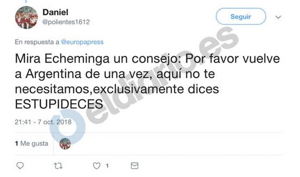 El jefe de la Policía Nacional en Navarra dimite por insultar y amenazar anónimamente por Internet $!El jefe de la Policía Nacional en Navarra dimite por insultar y amenazar anónimamente por Internet