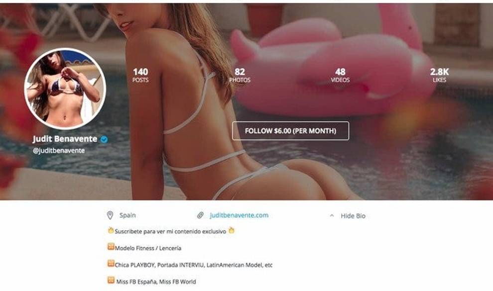 Una modelo erótica cuenta las peticiones más extrañas de sus seguidores $!Una modelo erótica cuenta las peticiones más extrañas de sus seguidores