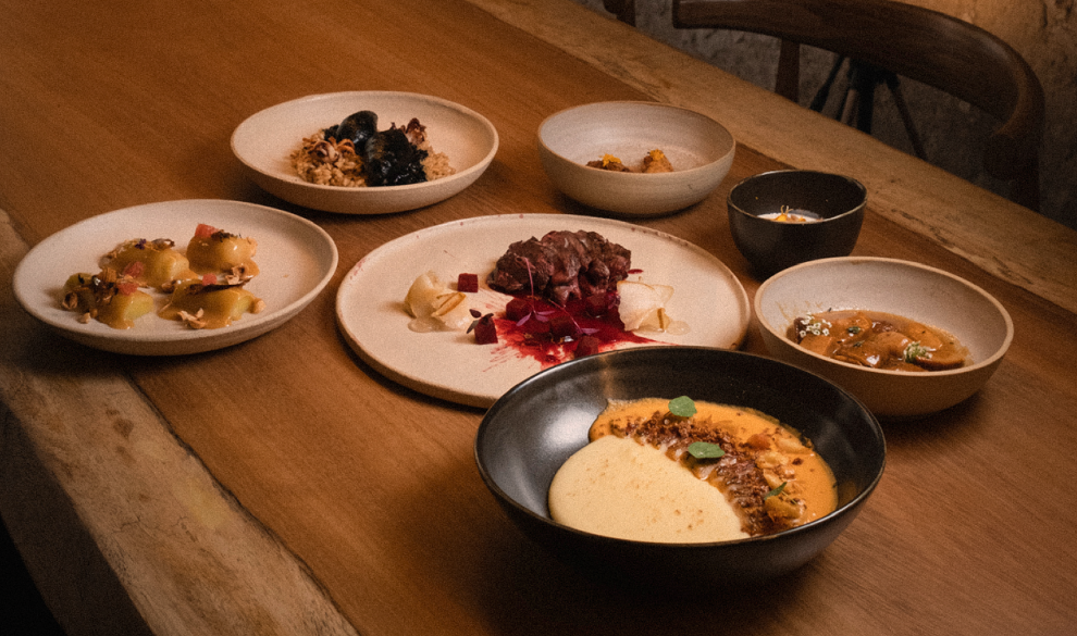 Taula Puntal: una mesa gastronómica de paisaje en el corazón del Born