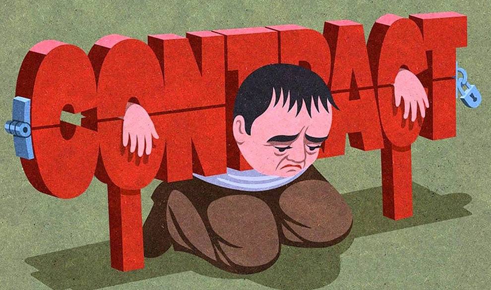 Ilustraciones retro que plasman a la perfección los peores dramas del primer mundo $!Ilustraciones retro que plasman a la perfección los peores dramas del primer mundo