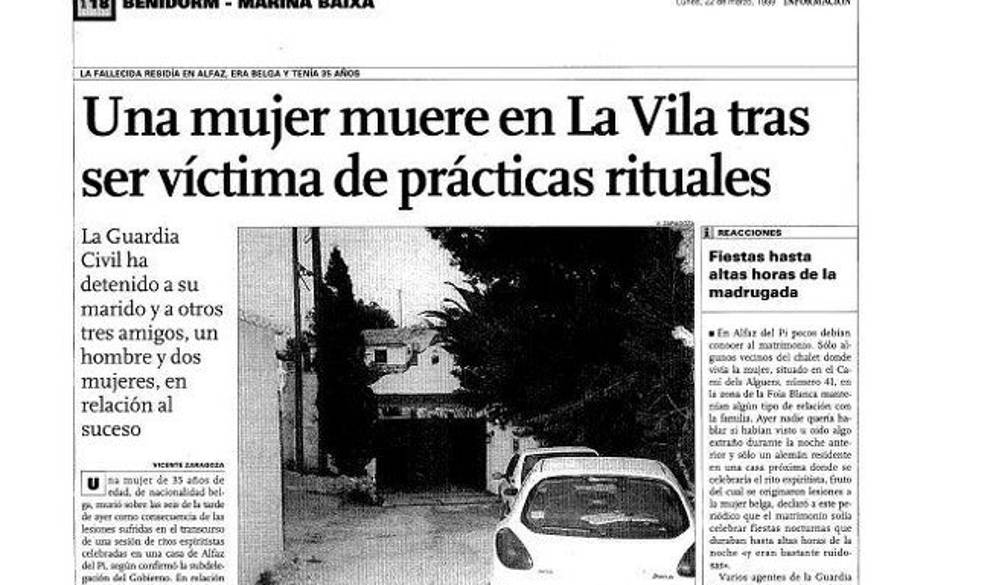 Por qué Alicante es la provincia con más sectas satánicas de España $!Por qué Alicante es la provincia con más sectas satánicas de España