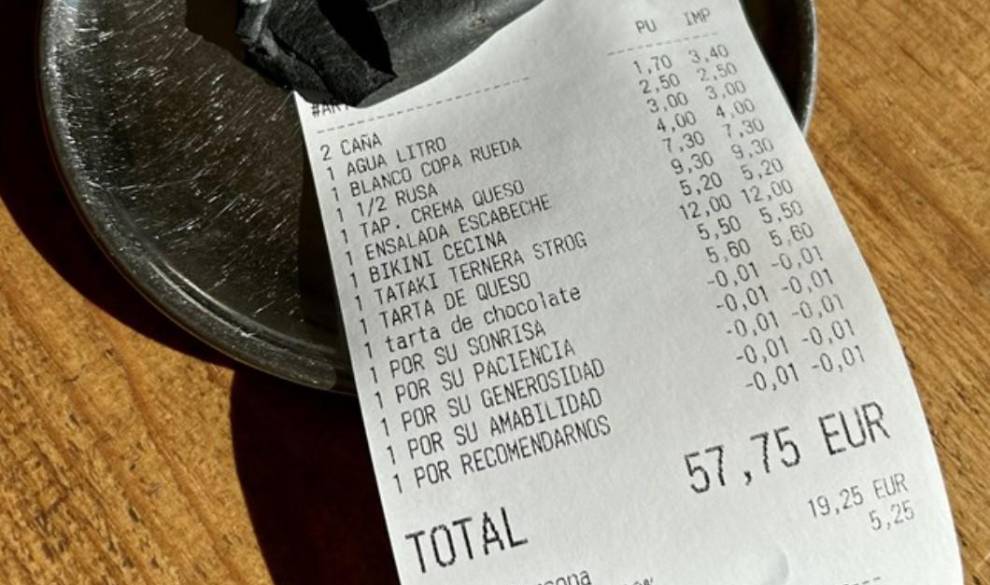 El surrealista (y bonito) descuento de un hostelero a sus clientes en su negocio