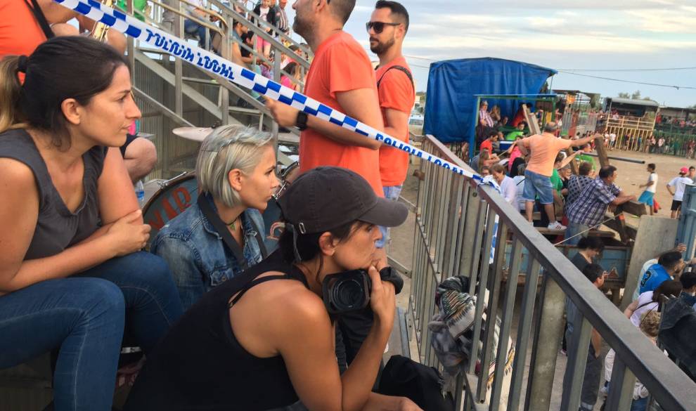 Pasamos un día en una plaza de toros con las animalistas agredidas hace un año $!Pasamos un día en una plaza de toros con las animalistas agredidas hace un año