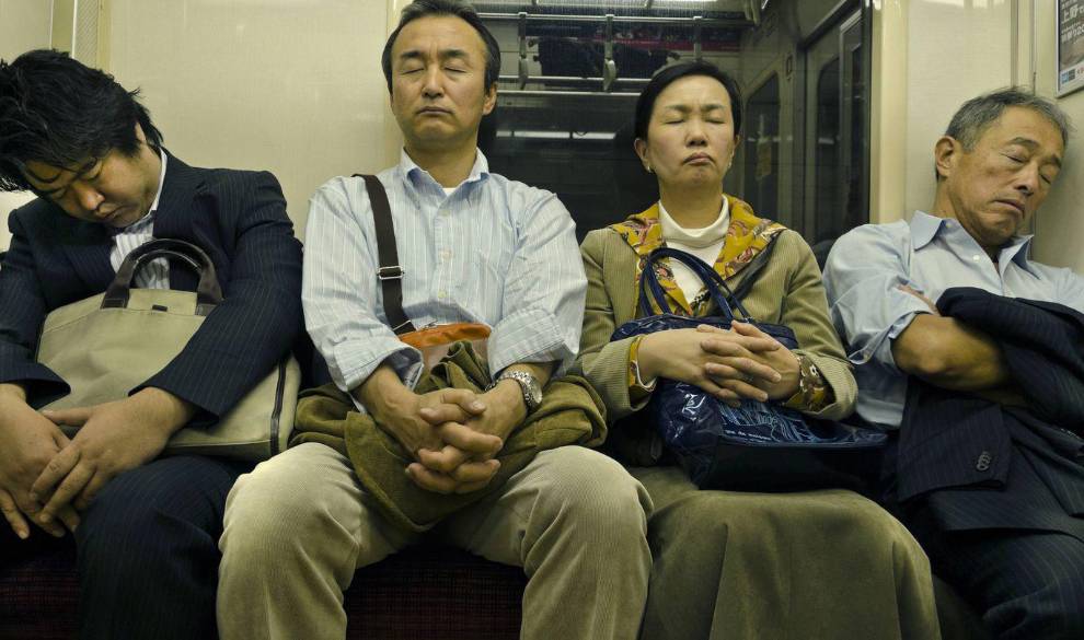 ‘Inemuri’, un tipo de siesta japonesa que hace felices a quienes la practican