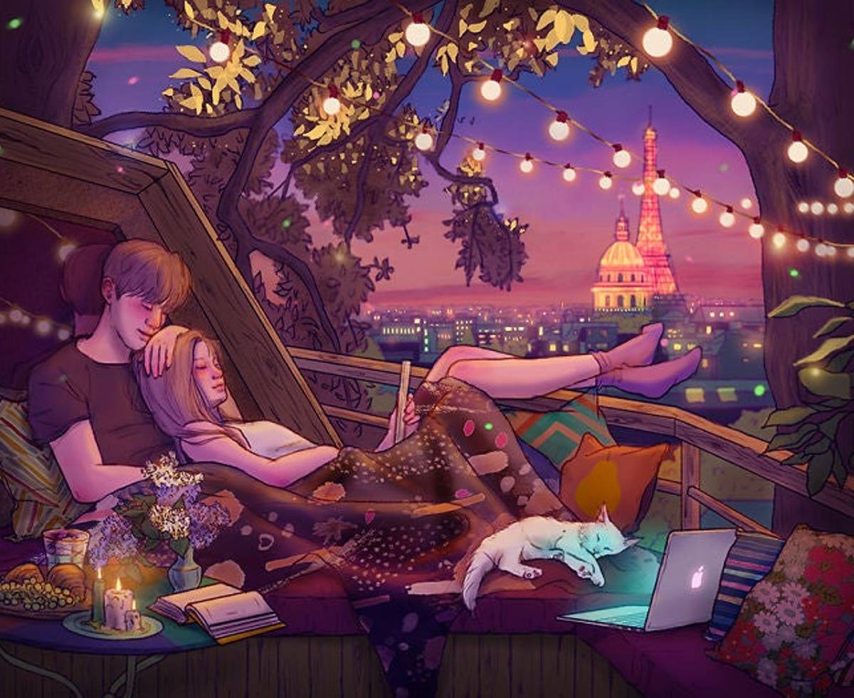 Estas ilustraciones transmiten la magia del amor tan intensamente que casi se puede sentir Estas ilustraciones transmiten la magia del amor tan intensamente que casi se puede sentir