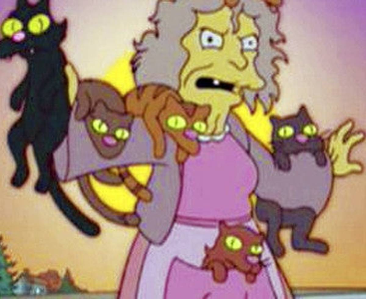 Los Simpson”: “la Loca De Los Gatos” Y Su Oscura, 59% OFF