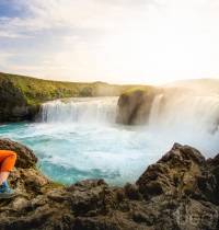 Goðafoss cascada de los dioses Godafoss Islandia