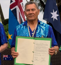 Visa climática para la población de Tuvalu por el hundimiento del país
