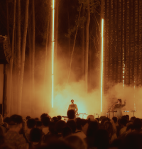 El festival Rizomes une un año más música, arquitectura efímera y artes visuales en La Cellera de Ter