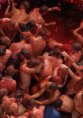 $!Arranca La Tomatina 2014 A Tomatazo Limpio