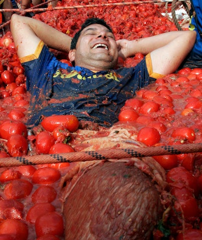 $!Arranca La Tomatina 2014 A Tomatazo Limpio