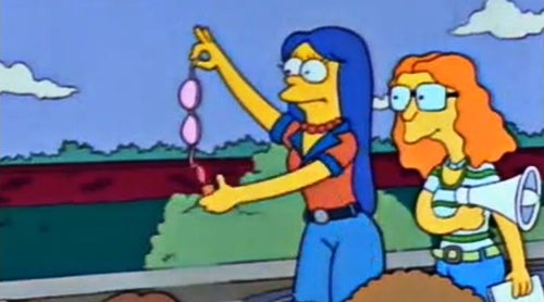 $!El Pasado Feminista Quema-Sujetadores De Marge Simpson