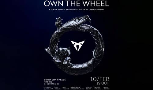CUPRA presenta Own the Wheel, una exposición que reivindica la emoción de tomar el control y vivir el presente