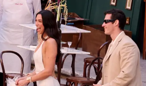 Dua Lipa pagó casi 6.000 euros a vecinos de Palermo por las molestias causadas por su boda