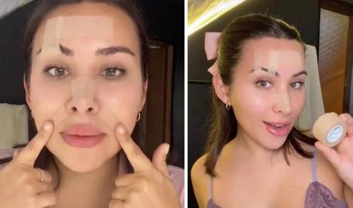 ‘Face taping’, la técnica viral para evitar arrugas que los expertos no recomiendan