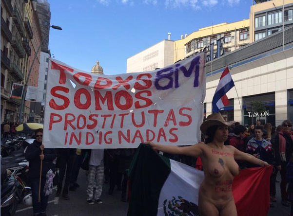 $!Día de la Mujer: las putas se paran pero el debate sobre la prostitución continúa