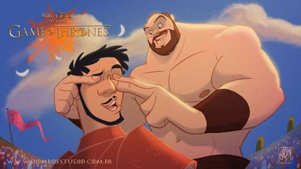 $!Así sería Juego de Tronos si Disney hubiera diseñado a sus personajes