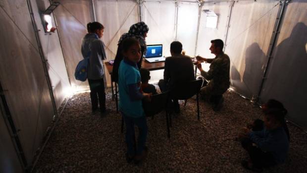 $!En Los Campos De Refugiados Internet Es Una Necesidad Tan Básica Como El Agua