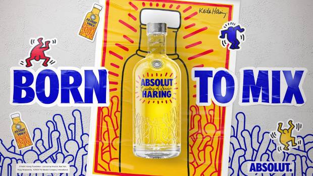 $!Absolut Haring, la nueva botella que reivindica la autenticidad más rebelde