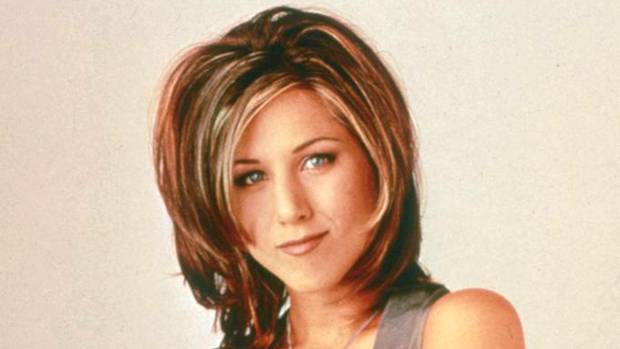 $!'The Rachel': Aniston's famous haircut during Friends was copied by women everywhere.