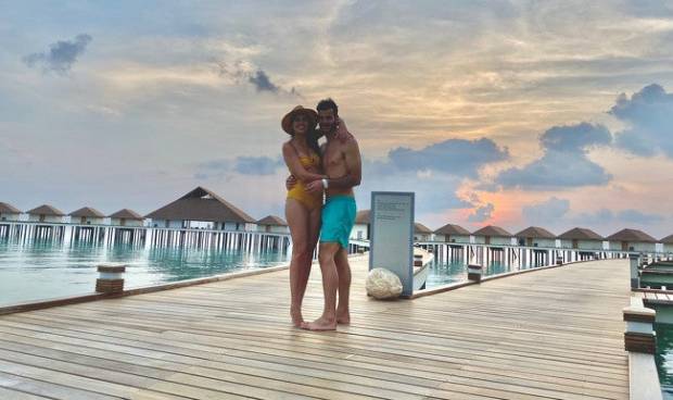 $!Esta pareja vive una Luna de miel eterna en las Maldivas por culpa del coronavirus