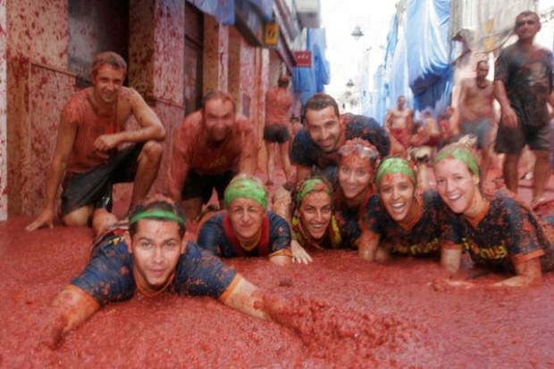 $!Arranca La Tomatina 2014 A Tomatazo Limpio