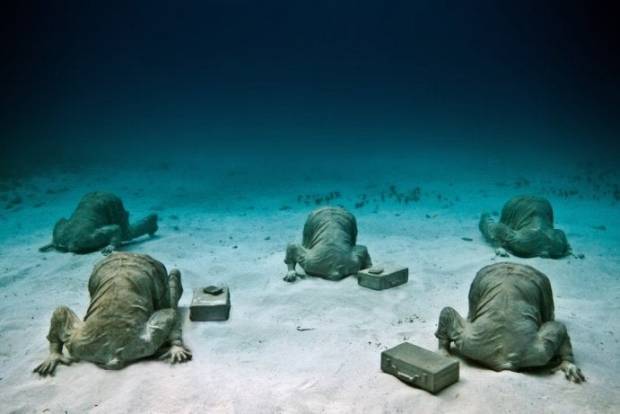 $!Las Esculturas Submarinas de Jason DeCaires Taylor