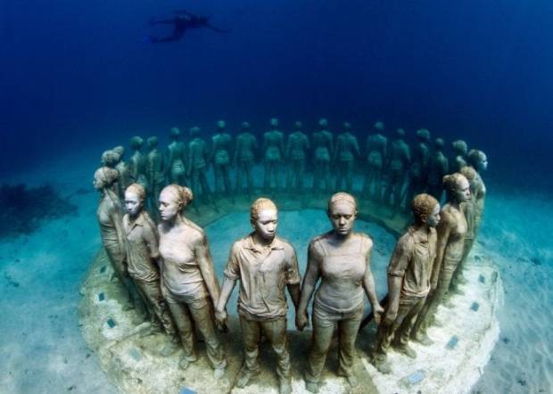 $!Las Esculturas Submarinas de Jason DeCaires Taylor