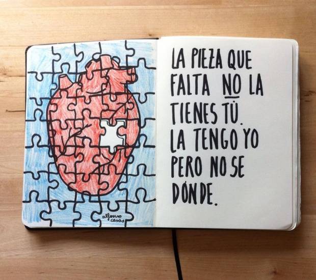 $!El desamor en ilustraciones y otras formas de plasmar un corazón roto